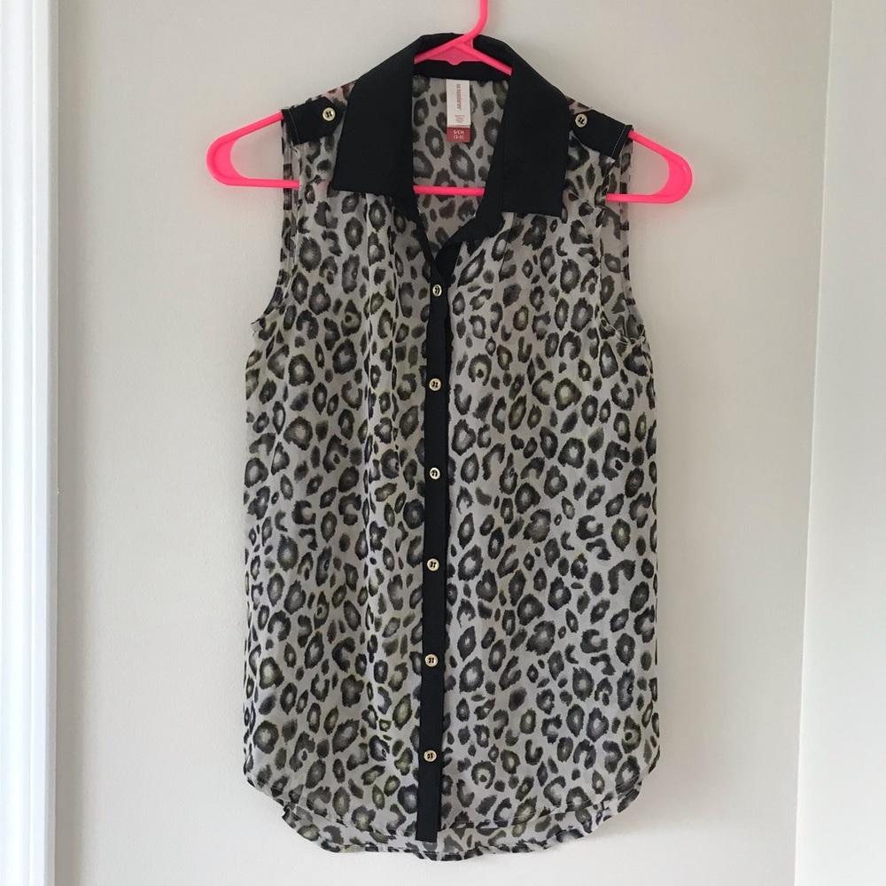 Leopard print tank top - Picture 1 of 4